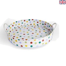 Elegant Polka Dot Serving Tray