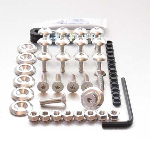 Aluminium fairing kit honda - aluminium,
