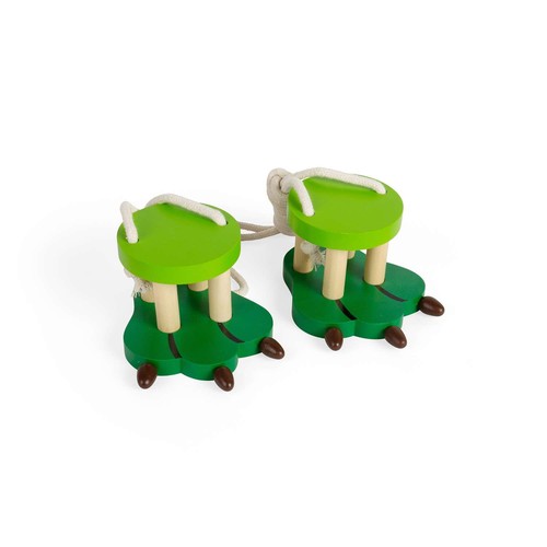 Bigjigs toys wooden - wooden, crocodile