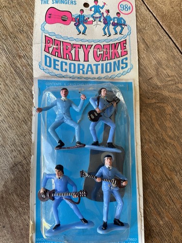 The beatles boxed cake - beatles,