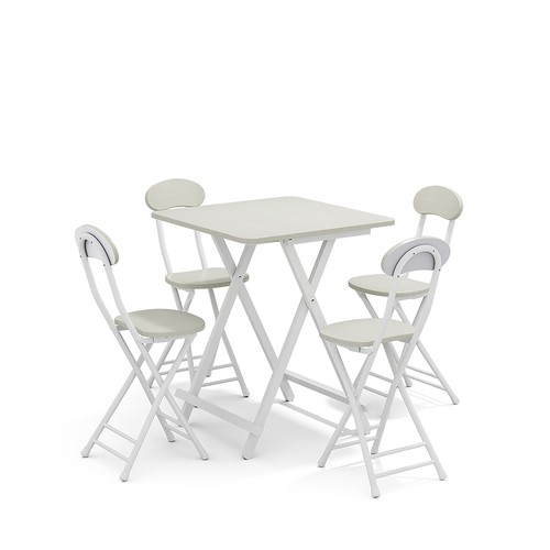 Small folding table and - small, 4