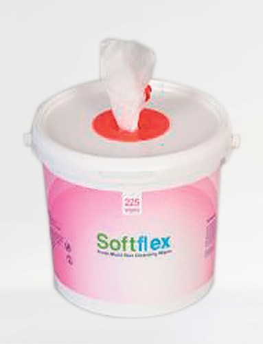 Softflex wet wipes tub - wipes,