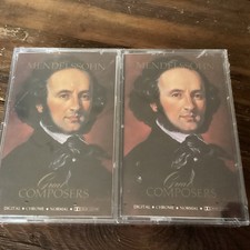 Great Composers, Time life Music MENDELSSOHN  Twin Cassette Sealed Free UK Post