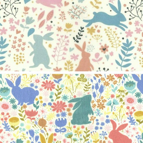 Easter fabric poly cotton - easter,