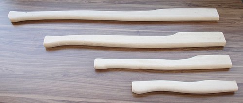 Solid wooden axe - solid,