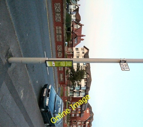 Photo 6x4 old bus stop - bus,