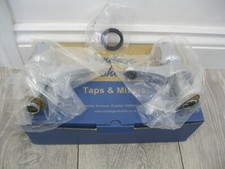 Armitage Shanks Chrome 3/4" Sandringham Bath or Basin Pillar Taps S7113AA *NEW*