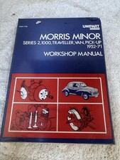 Morris Minor Workshop Manual