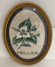 Vintage Cross Stitch Floral