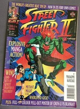 Street Fighter 2 - Magazine  - Vol.1 No.2 - October 1994 - Manga Capcom Comic