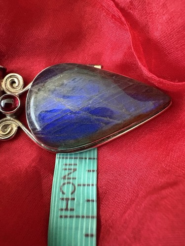 Large labradoite gemstone - large,