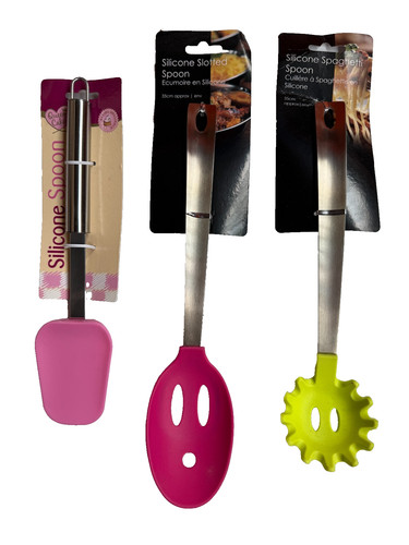 Silicone slotted kitchenware - silicone,