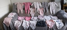 BABY GIRLS CLOTHES   AGE 0-3 MONTHS  :   BUNDLE OF  21 x ASSORTED ITEMS