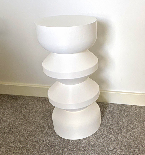 Unique pwhite round side - 3d-pwhite,