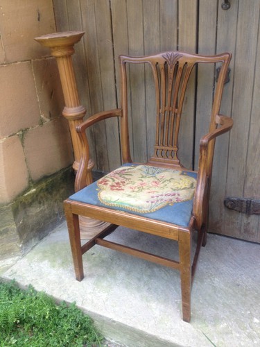 Antique mahogany carved - antique,