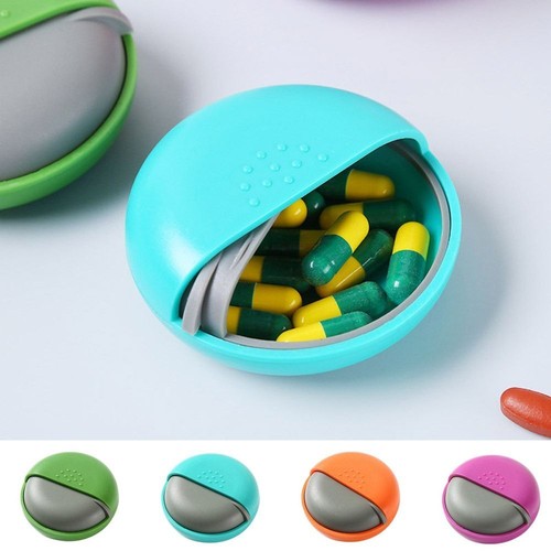 1pc mini round - rotating, pill
