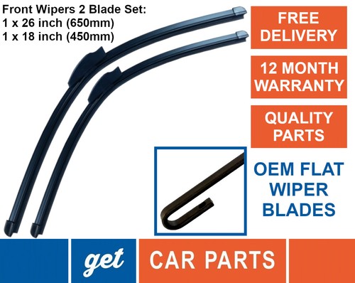 Front wiper blades - (26", +