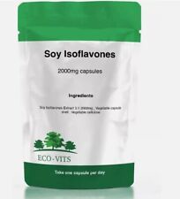 Soy Isoflavones 2000mg Capsules – Hormonal Balance & Bone Health Support