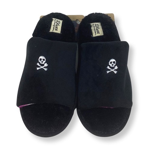 Dearfoams women dluxe skull - women's,