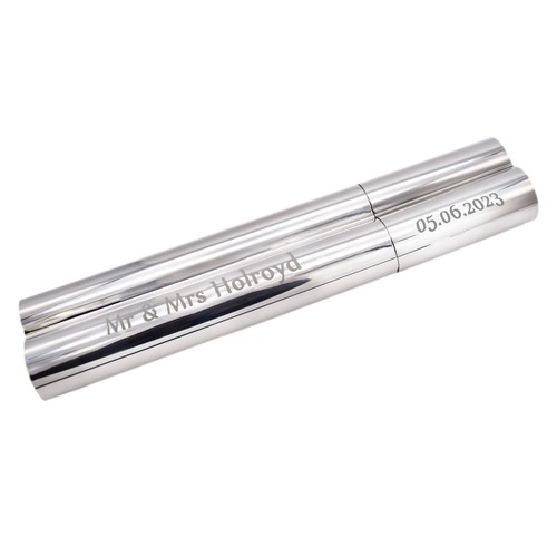 Personalised double tube - double,