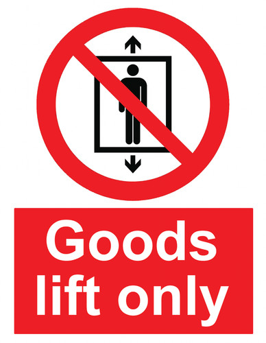 Goods lift only business - goods,