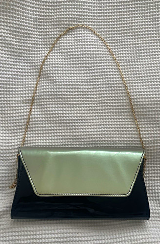 Black mint green patent - black/mint,
