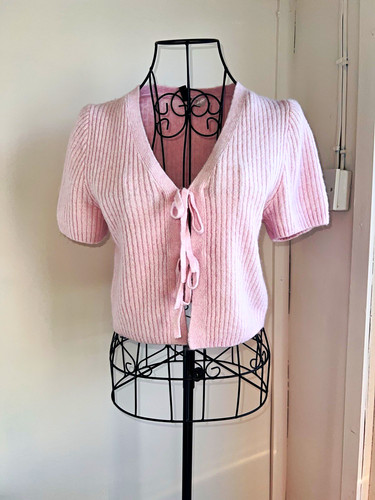Women pink rib knit - women’s, rib-knit