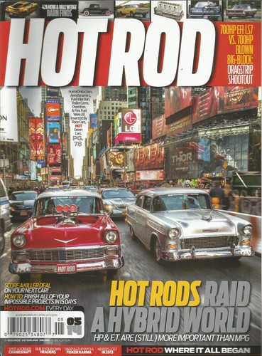 Hot rod magazine may - rod, barn