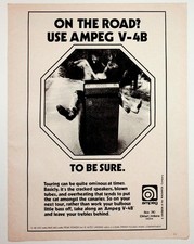Vintage 1970s Ampeg V-4B Bass