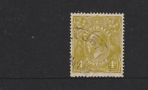 Stamps aust kgv olive - stamps,
