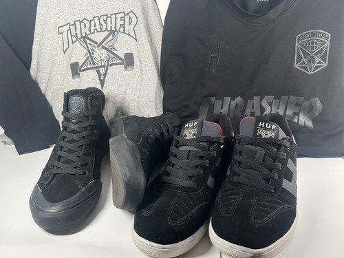 Huf thrasher collab shoes - x,