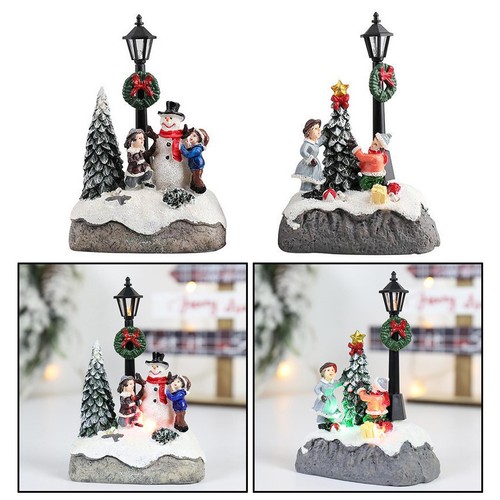 Christmas scene village houses - scene,