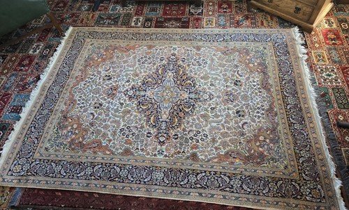 Vintage handmade persian - vintage, nain