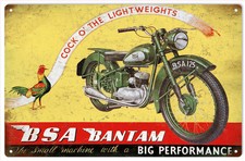 Vintage BSA Bantam Motorcycle