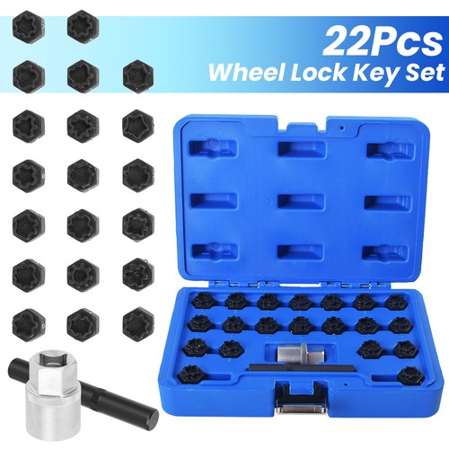 22pcs locking key universal - key,