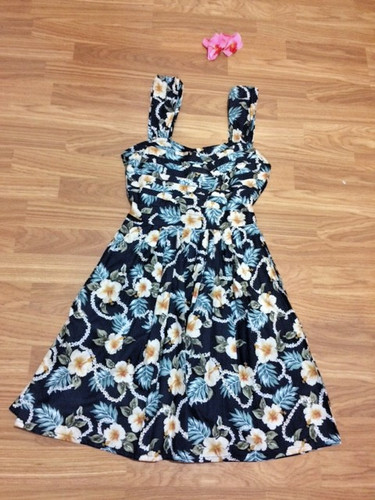 Cotton tropical flower 1950 s - tropical, 1950's