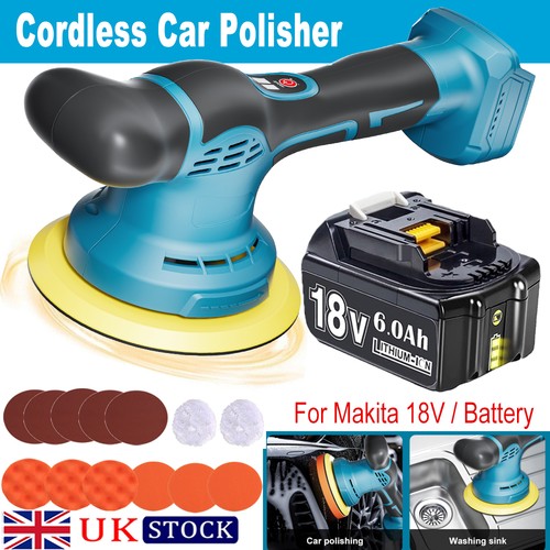 Cordless car polisher buffer - car,