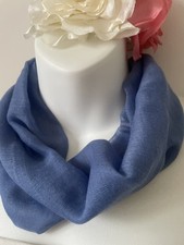 Plain Blue handmade viscose