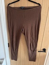 Brown Leggings Size 16 Great