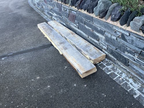 Oak beam fully - seasoned, 240cm