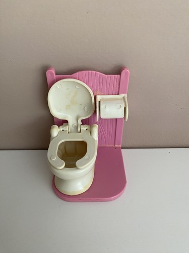 Dolls house toilet with - , a