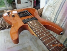 Wide-neck Dean electric guitar