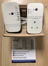 BT Wi-Fi Home Hotspot Plus 600 Kit- Wired AV600 Powerline, Wi-Fi P Through