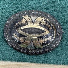 Antique Tortoiseshell Pique