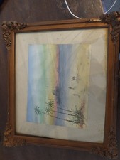 Watercolour Painting With Frame