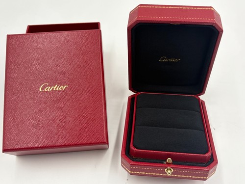 Authentic cartier ring - w, box
