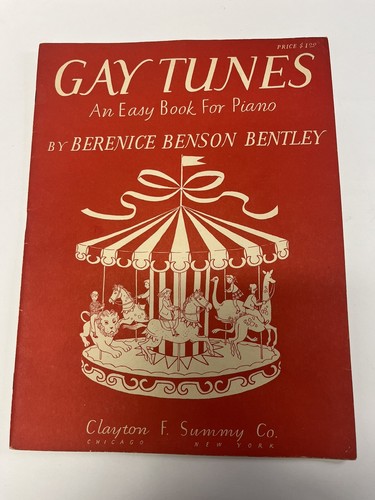 Gay tunes piano - tunes, book