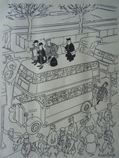 1942 Original Print WW2 DOUBLE