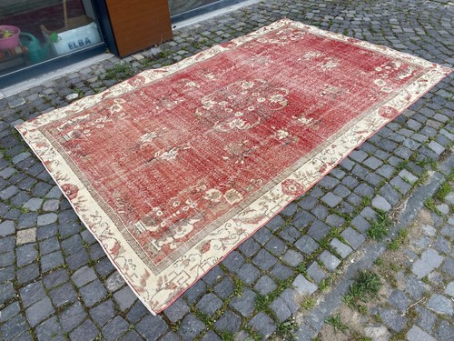 Oushak rug large handmade - oushak, rug,handmade