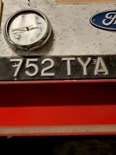 vehicle registration numbers